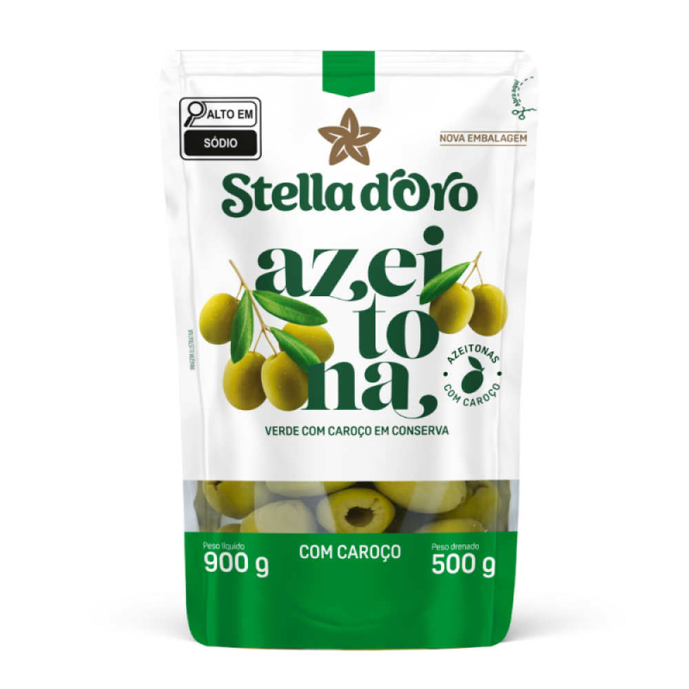 Azeitona Verde St Up 12X500G Stella D'Oro