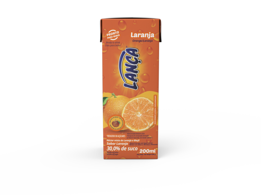 Bebida saborizada laranja 200ml