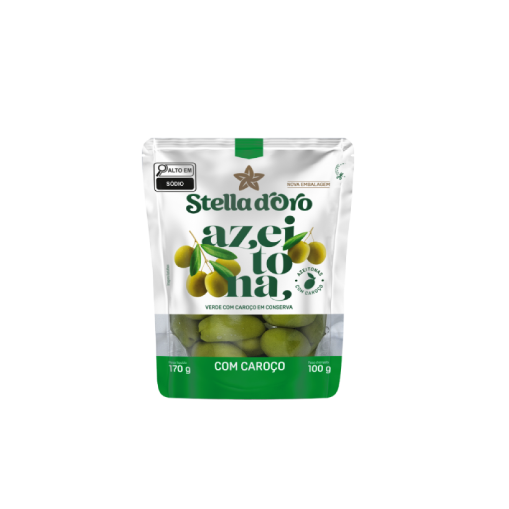 Azeitona Verde St Up 24X100G Stella D'Oro