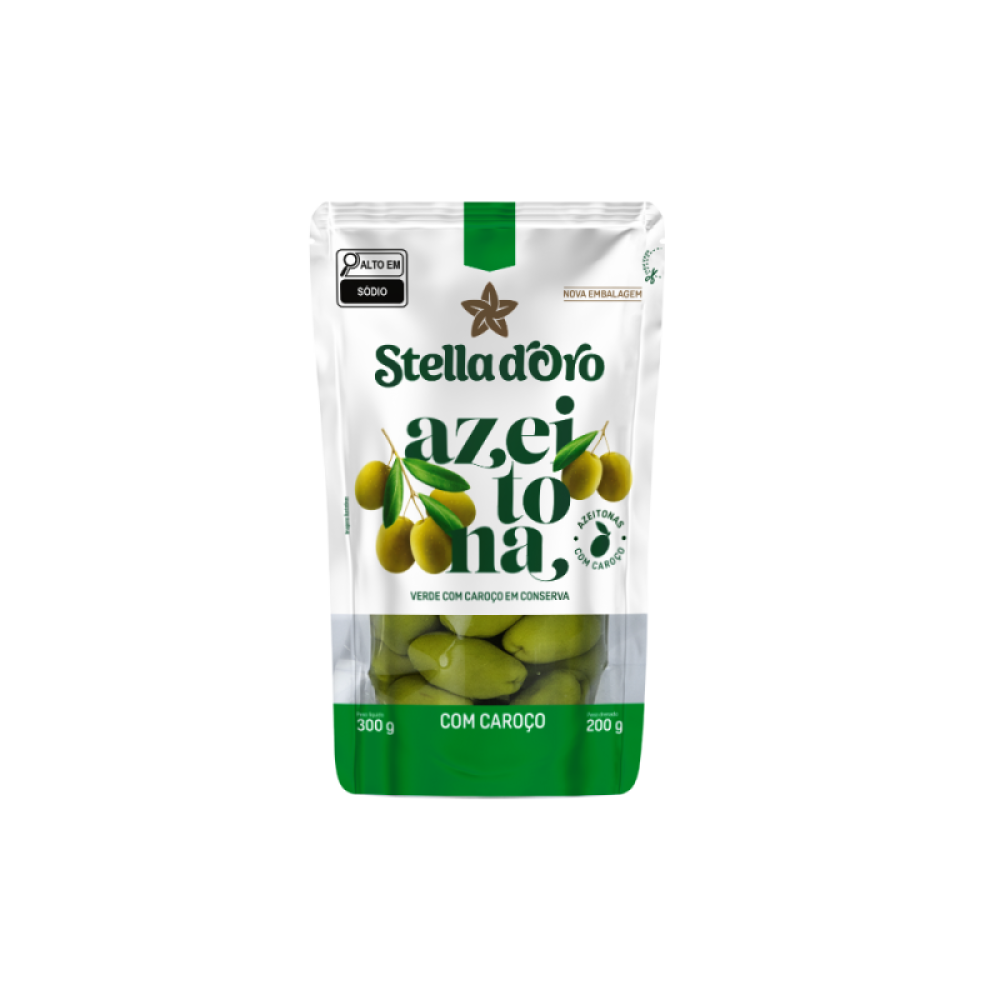 Azeitona Verde St Up 24X200G Stella D'Oro