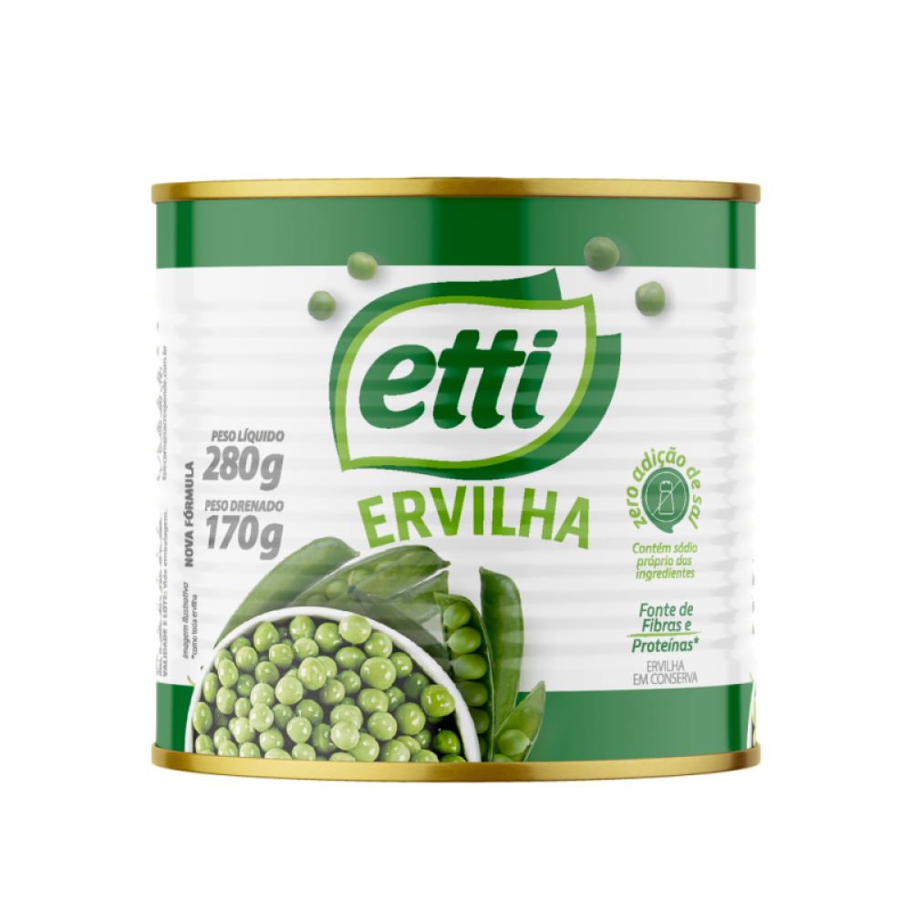 Ervilha Grãos Lt 24X170G Etti
