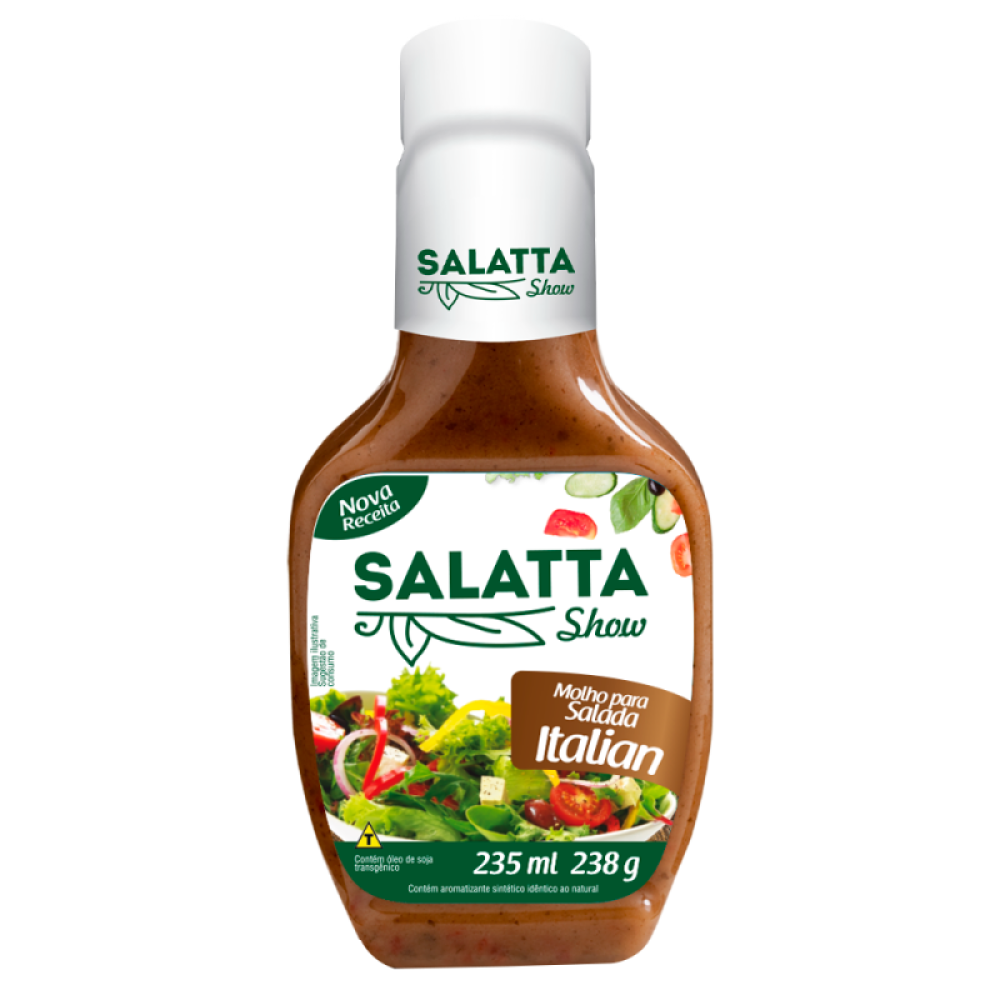 Molho para Salada Italian 12X235Ml Salatta