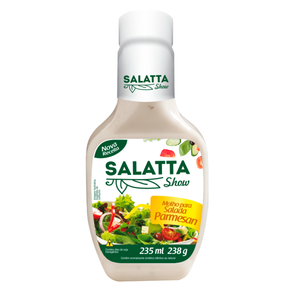 Molho para Salada 12X235Ml parmesan Salatta