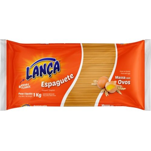 Espaguete Com Ovos Lança 1kg    