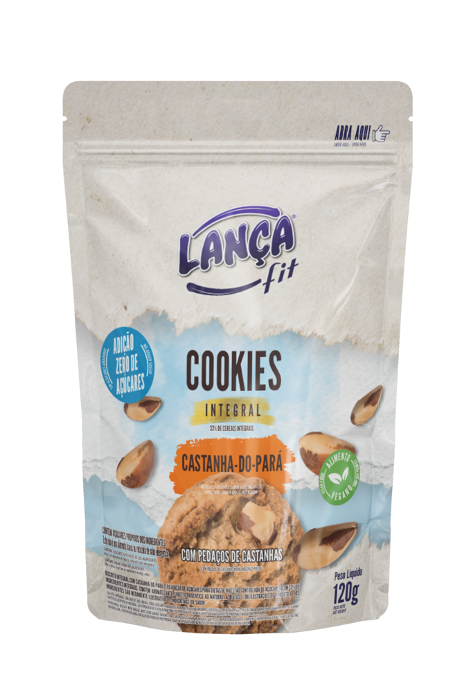 Cookies de castanha Pará zero 120g