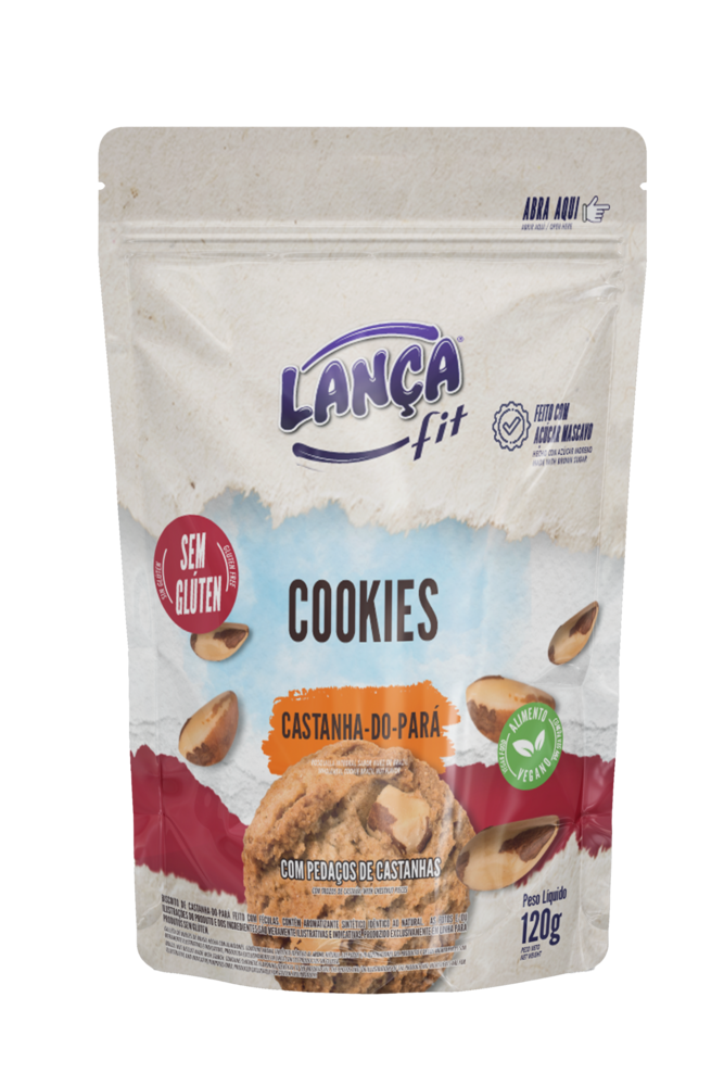 Cookie castanha Pará sem glúten 120g