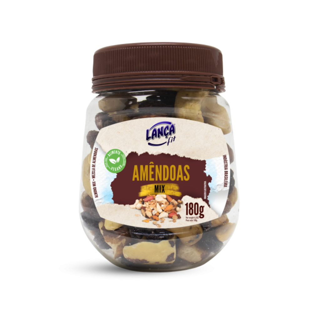 Mix de amêndoas 180g
