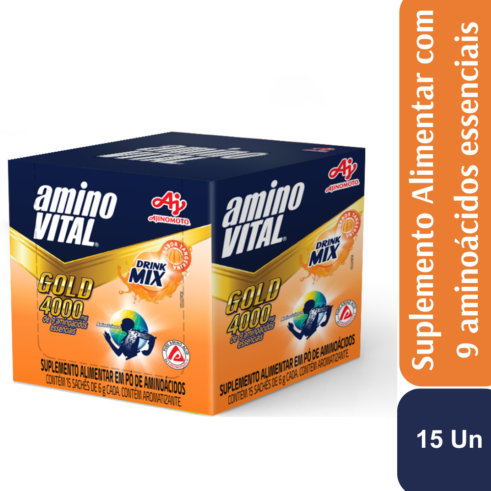 aminoVITAL® GOLD Drink Mix Tangerina - Ajinomoto