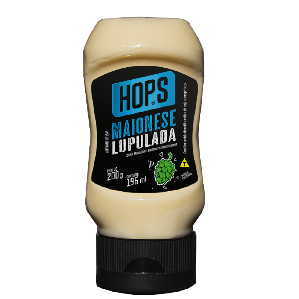 Maionese Lupulada Top Down 12X200G Hops