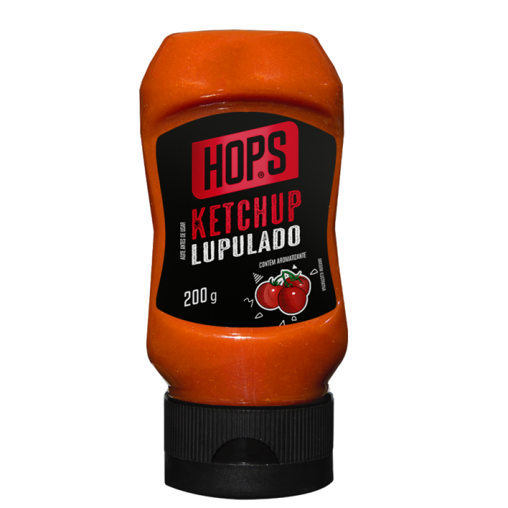 Ketchup Lupulado Top Down 12X200G Hops