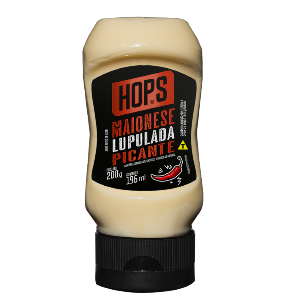 Maionese Picante Top Down 12X200G Hops