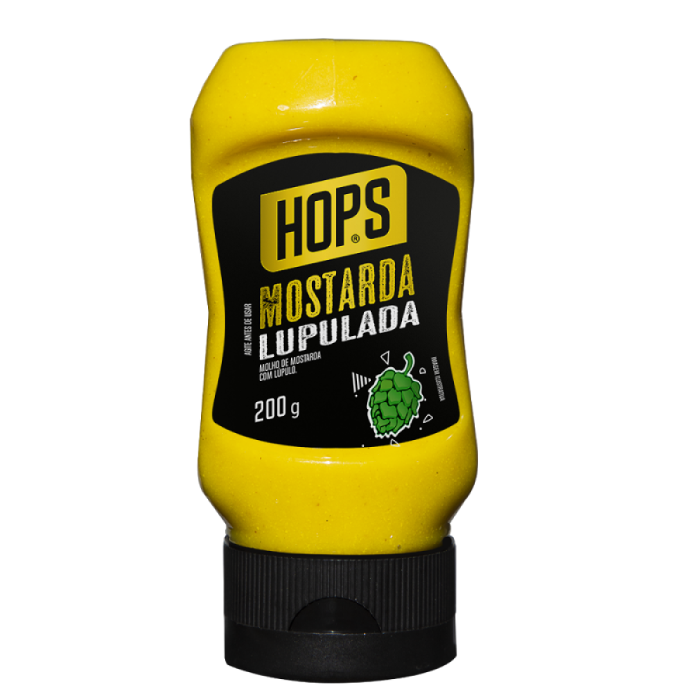Mostarda Lupulada Top Down 12X200G Hops