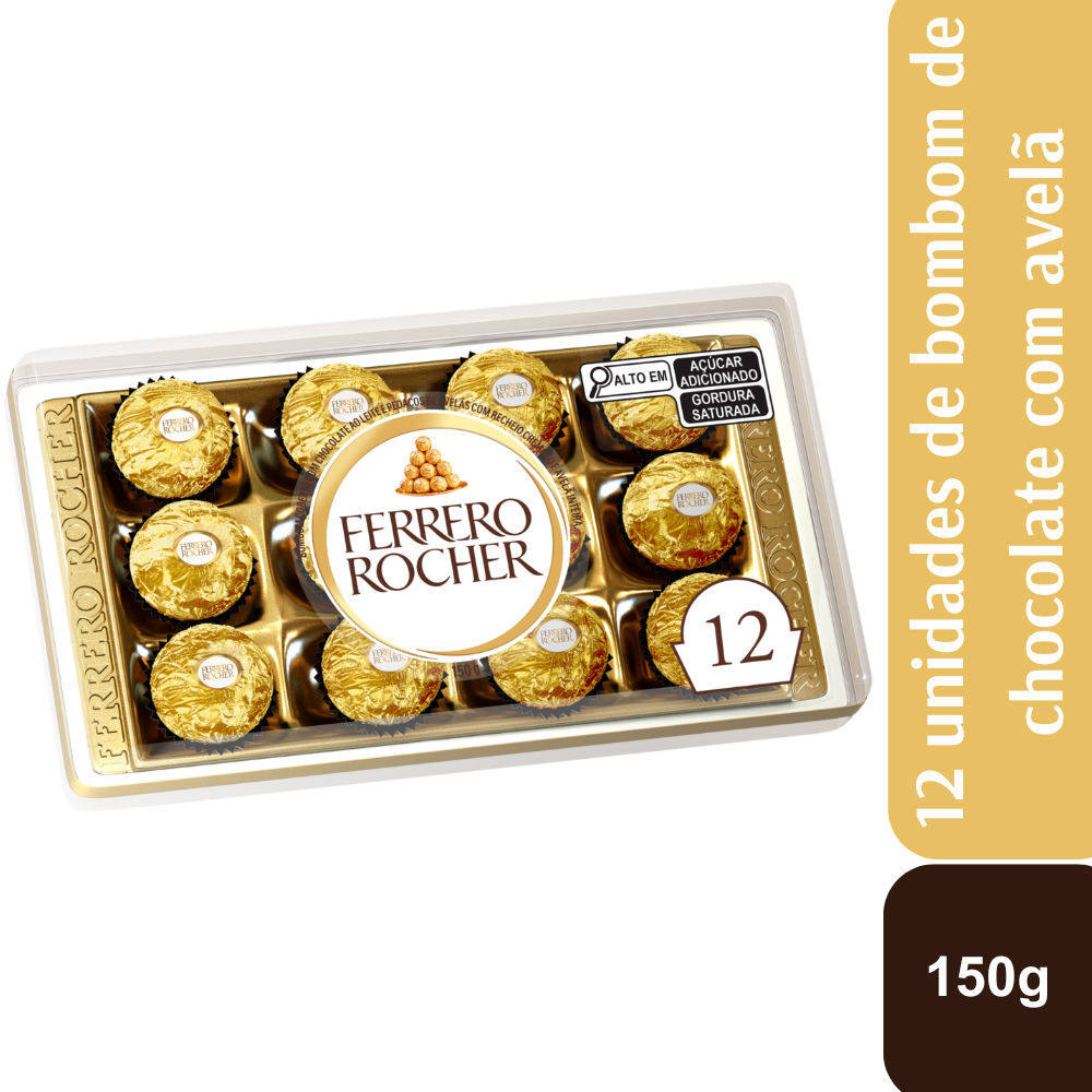 Ferrero Rocher 12 unid 150g