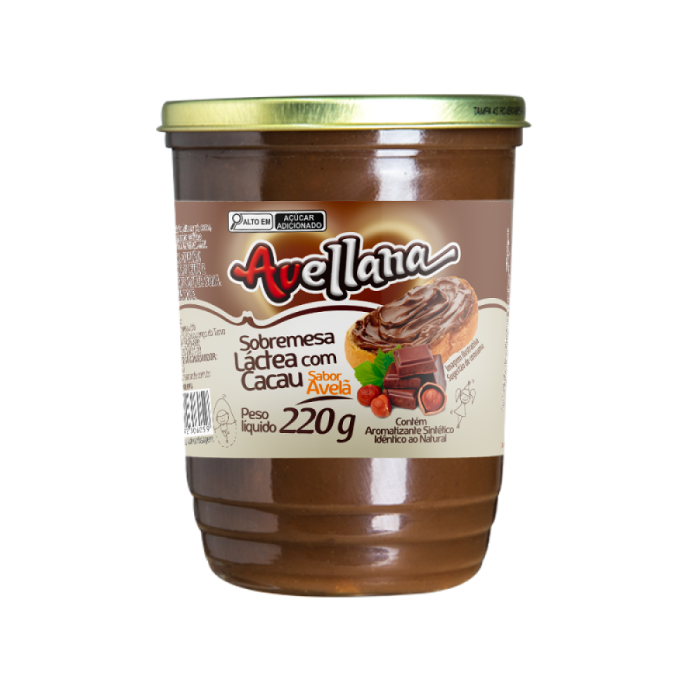 Creme De Avela Vidro 15X220G Avellana
