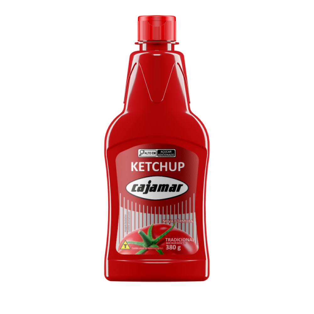 Ketchup Tradicional Bisnaga 24X380G Cajamar