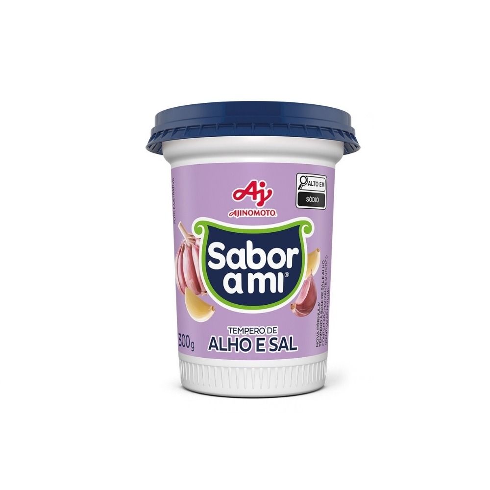Tempero Sabor A Mi® Alho E Sal 300G