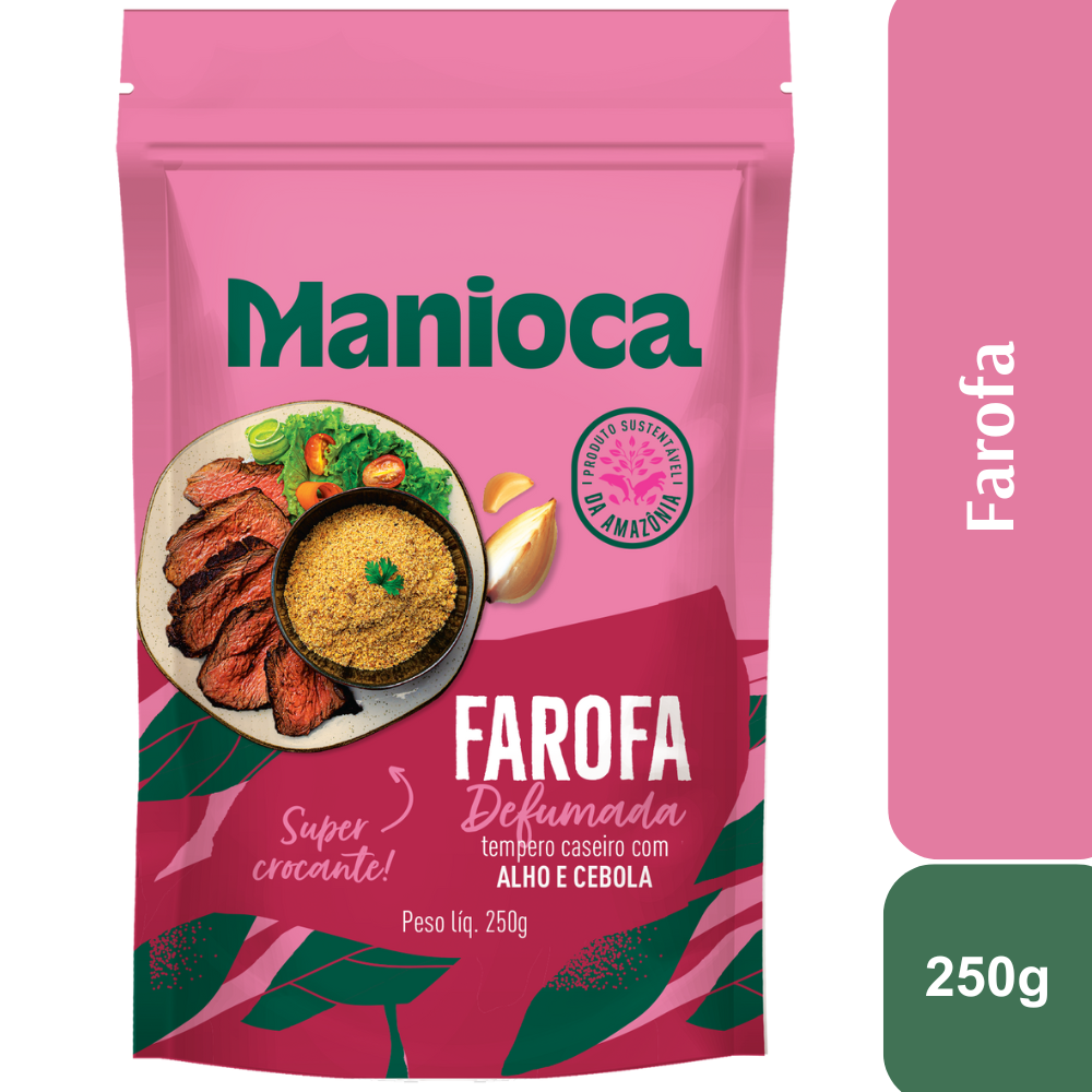 Farofa Para O Churrasco Manioca 250g
