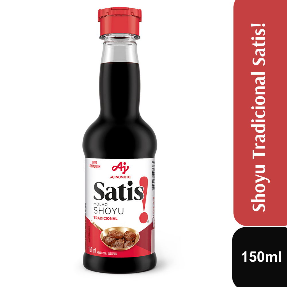 Molho Shoyu Satis!® Tradicional 150ML