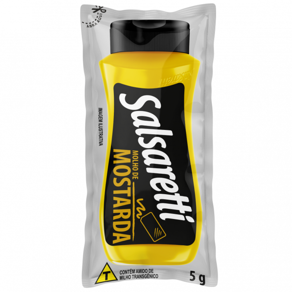 Mostarda Sachet 144X5G Salsaretti