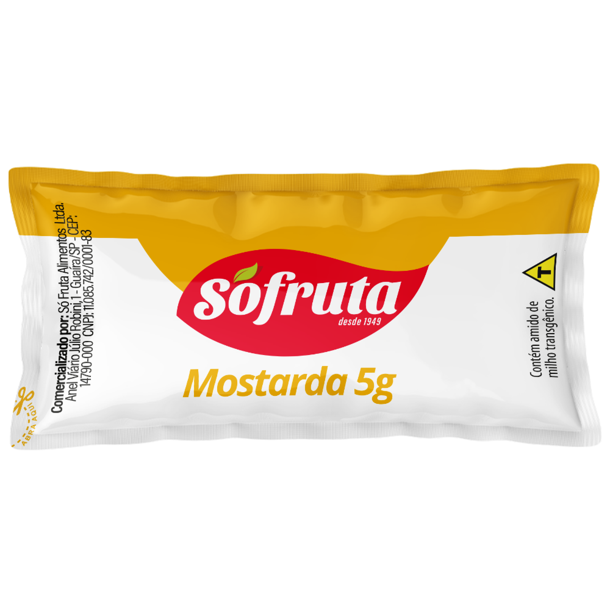Mostarda Sachet 144X5G Só Fruta