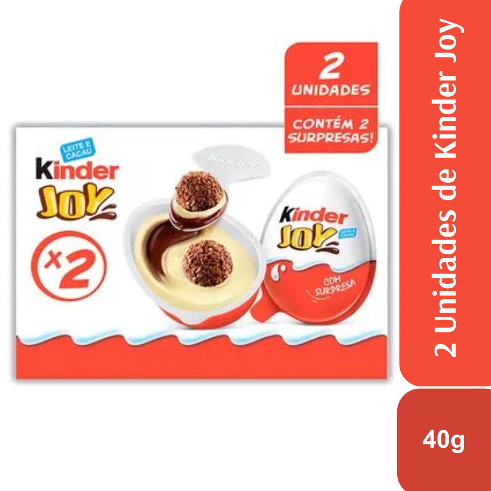 Kinder Joy 40g - 2 Unidades