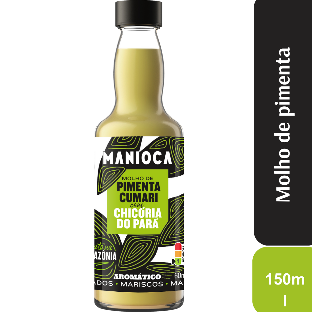 Molho de Pimenta Cumari com Chicoria Manioca 60ml