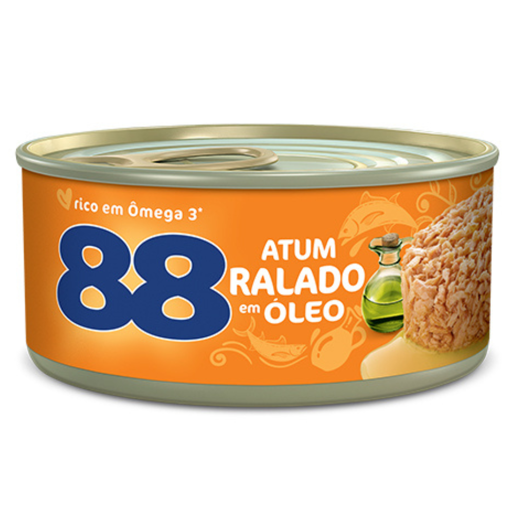 Atum Ralado em Óleo 88 140g Gomes da Costa