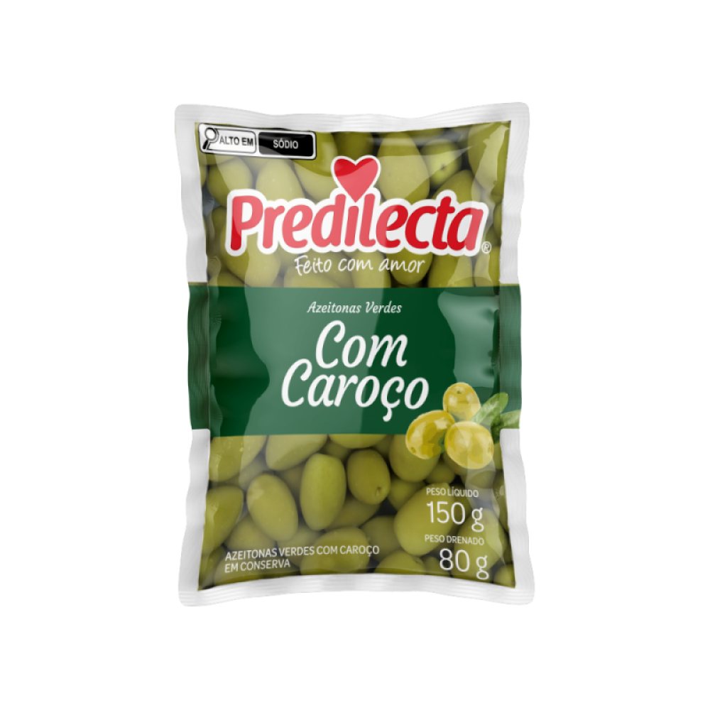 Azeitona Verde Sachet 24X80G Predilecta