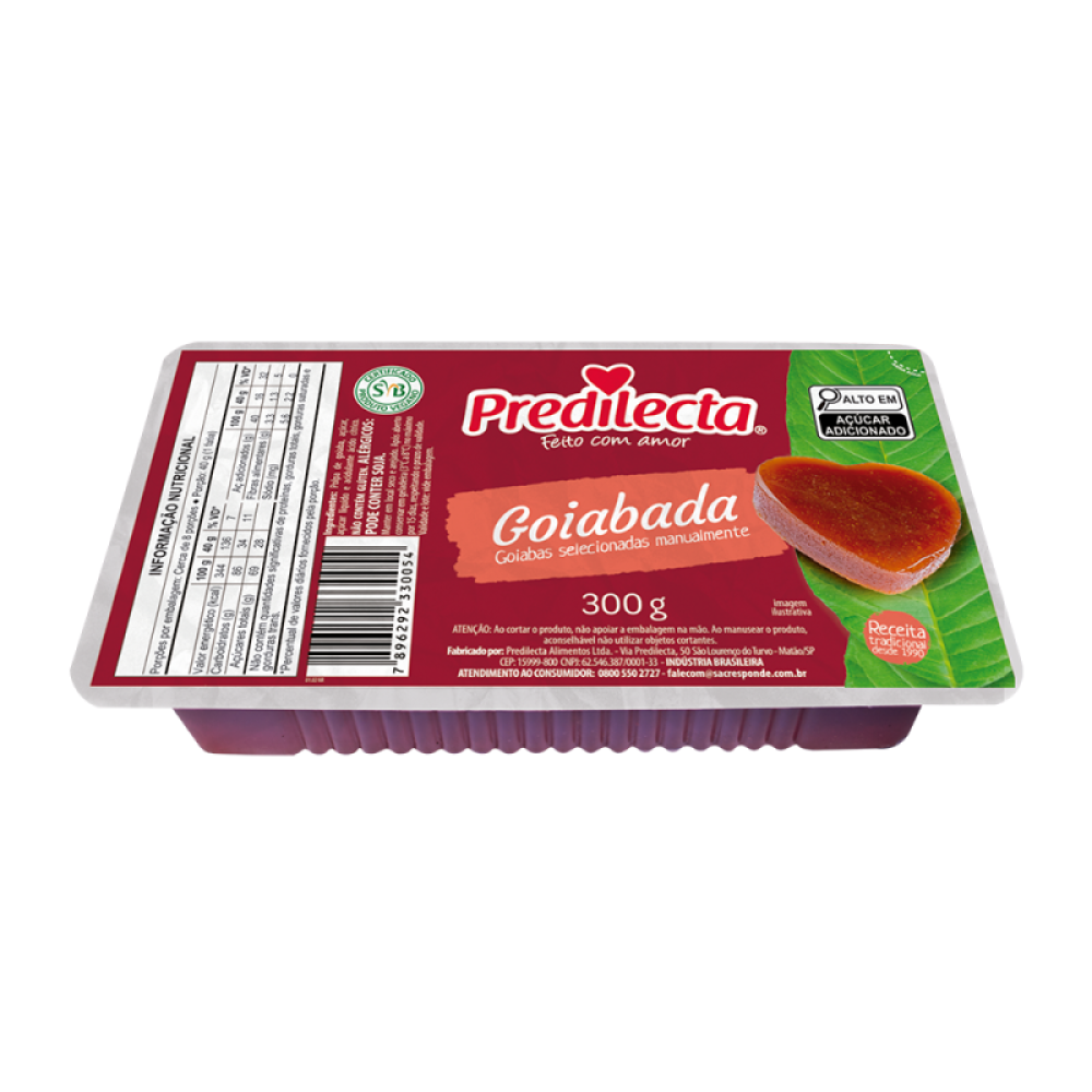 Goiabada Pratica 36X300G Predilecta