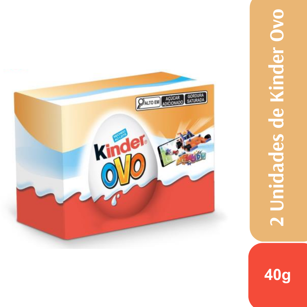 Kinder Ovo 2 unis 40g