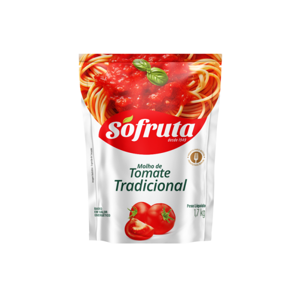 Molho Refogado St Up 8X1,7Kg Só Fruta