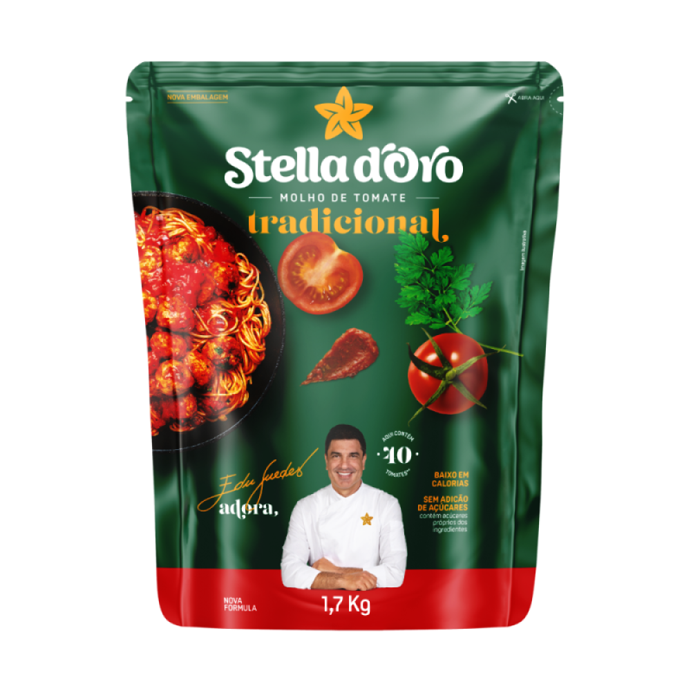 Molho Refogado St Up 8X1,7Kg Stella D'Oro