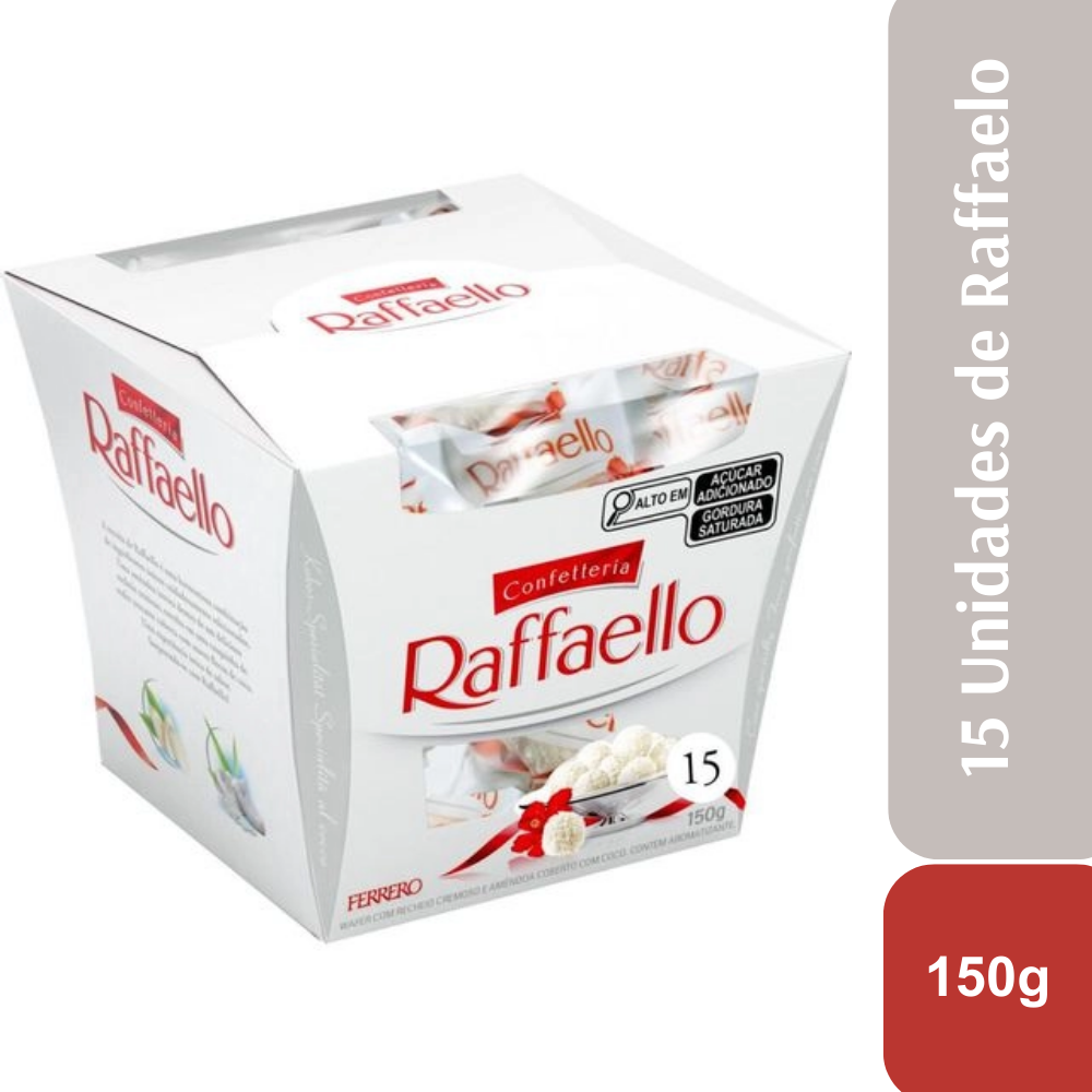 Raffaello 15 unid 150g
