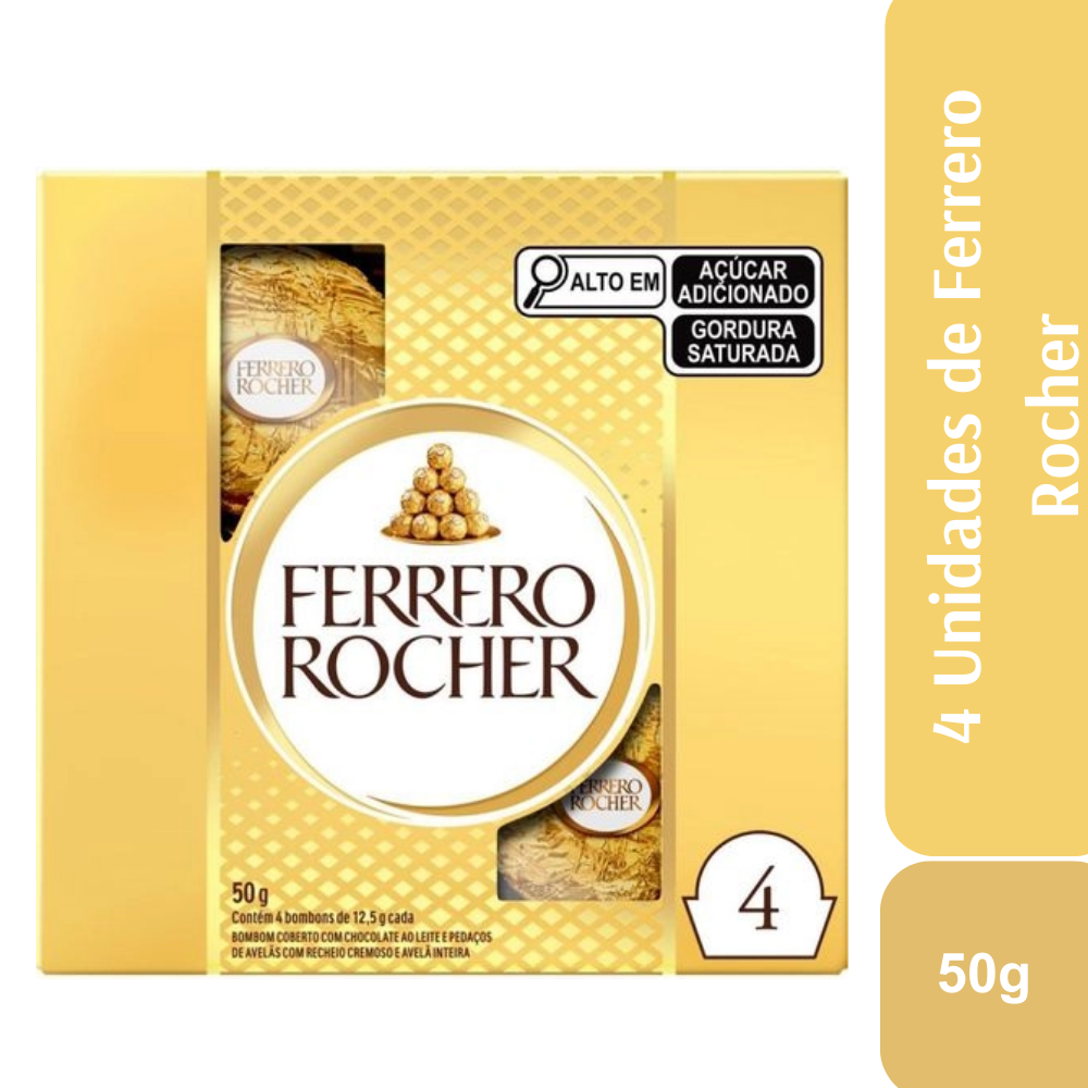 Ferrero Rocher 4 unid 50g
