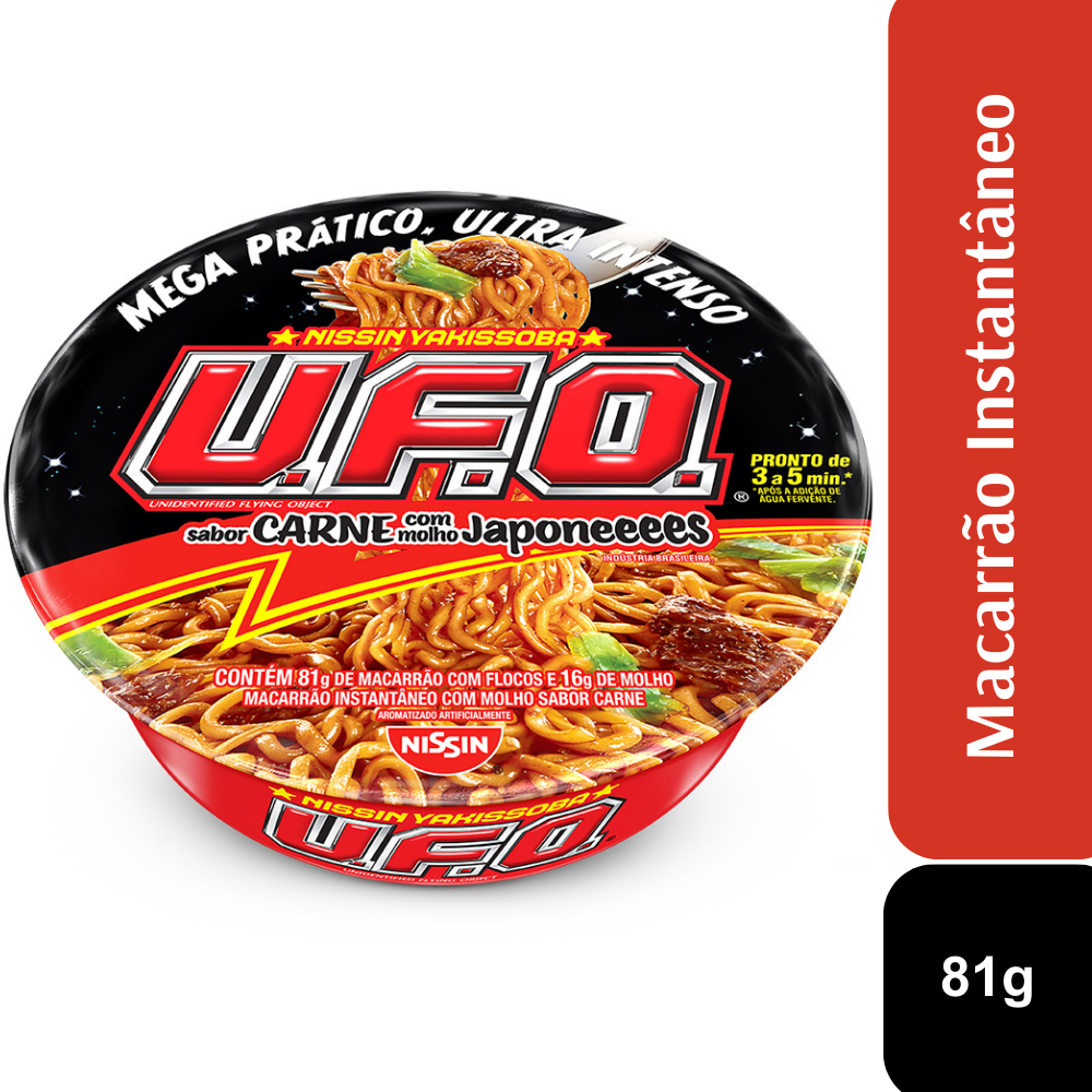 Ufo Carne Com Molho Japonês 97g - Nissin