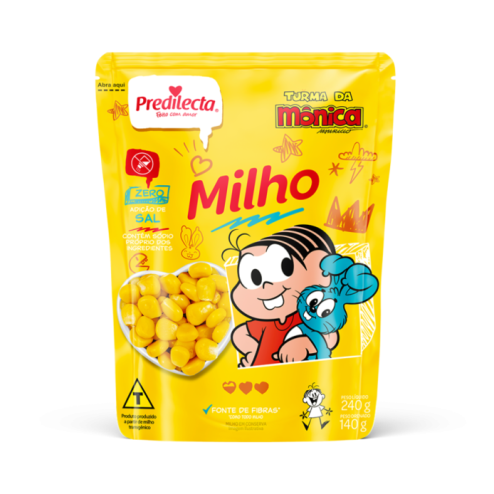 Milho Verde St Up Turma da Mônica 32X140G Pd