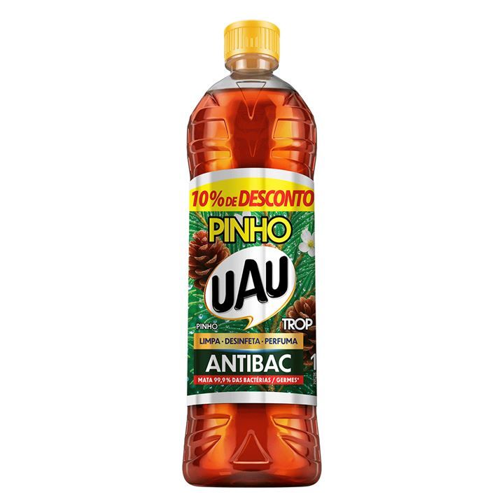 Desinfetante Pinho UAU Pinho 1L
