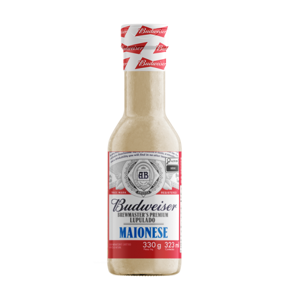 Maionese Bisnaga 15X330G Budweiser