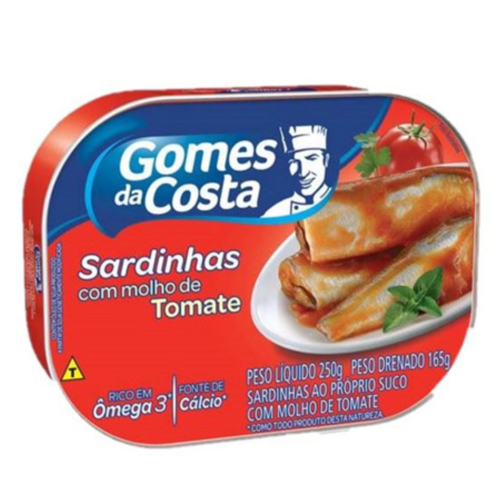 Sardinha com Molho de Tomate 250g