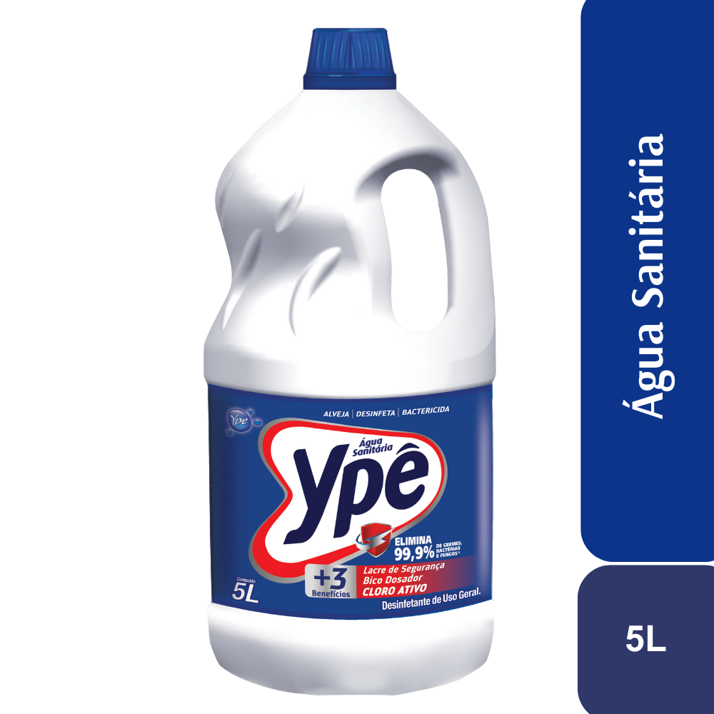 Água Sanitária Ypê Pro Fr 5l Pet