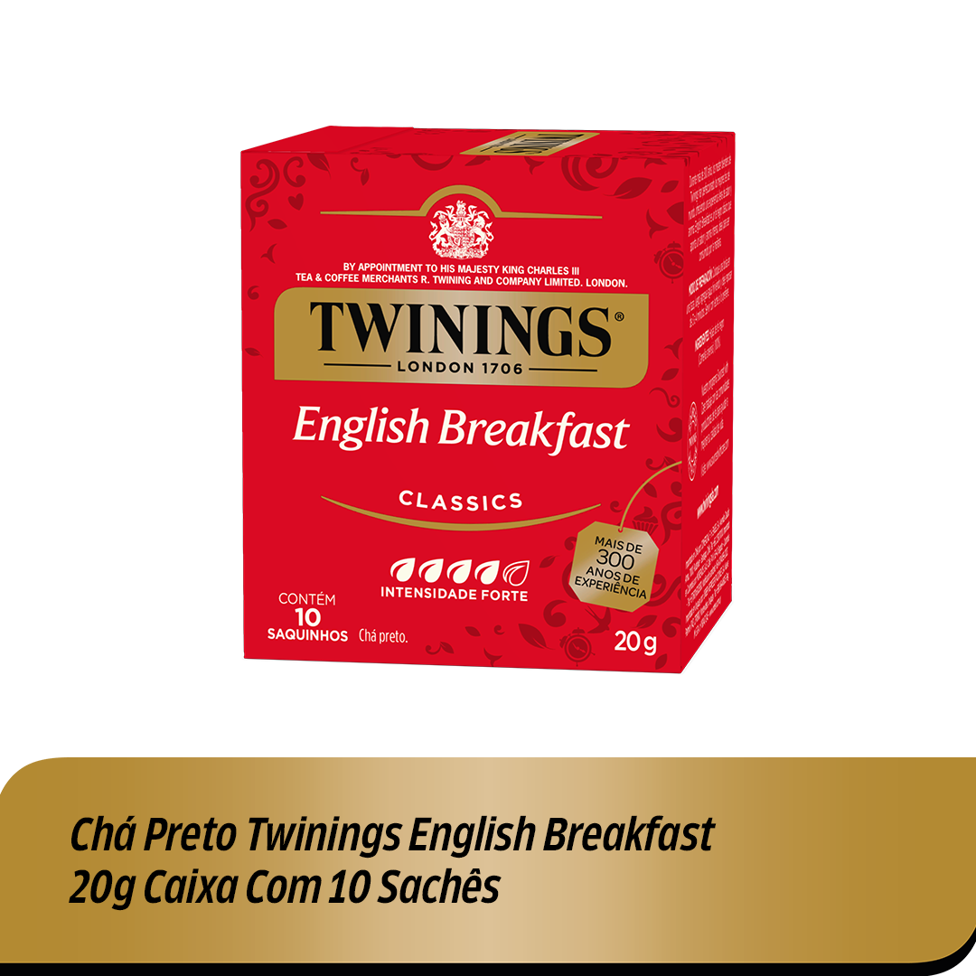 Cha Preto Engl Breakf 20g 12unx10sch Tws