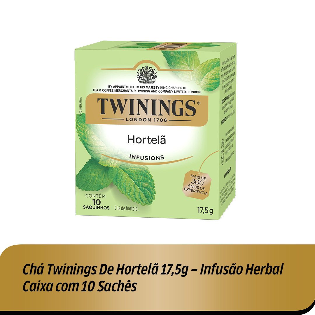 Cha Hortela 17.5g 12unx10sch Tws