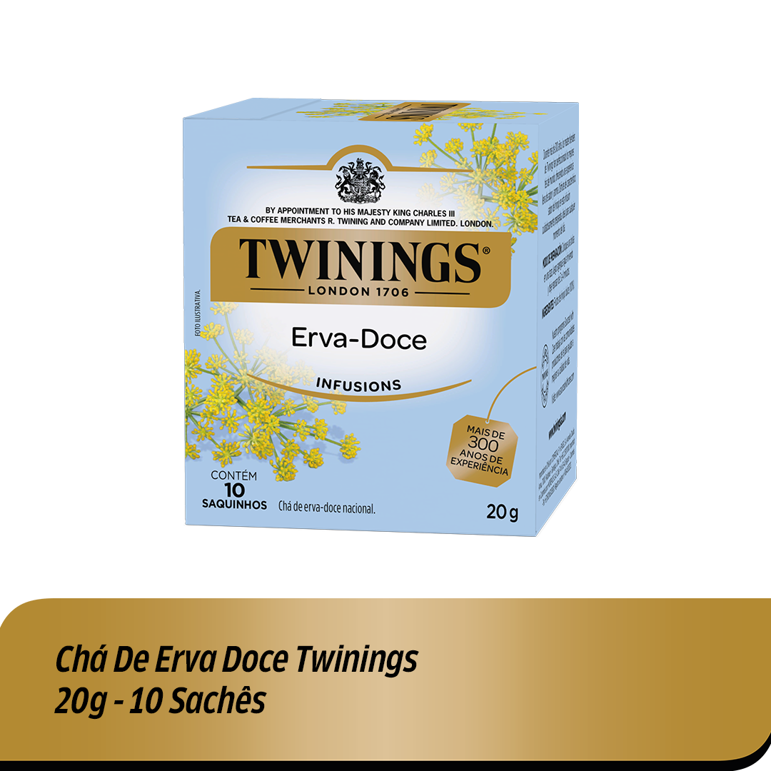 Cha Erva Doce Nac 20g 12unx10sch Tws