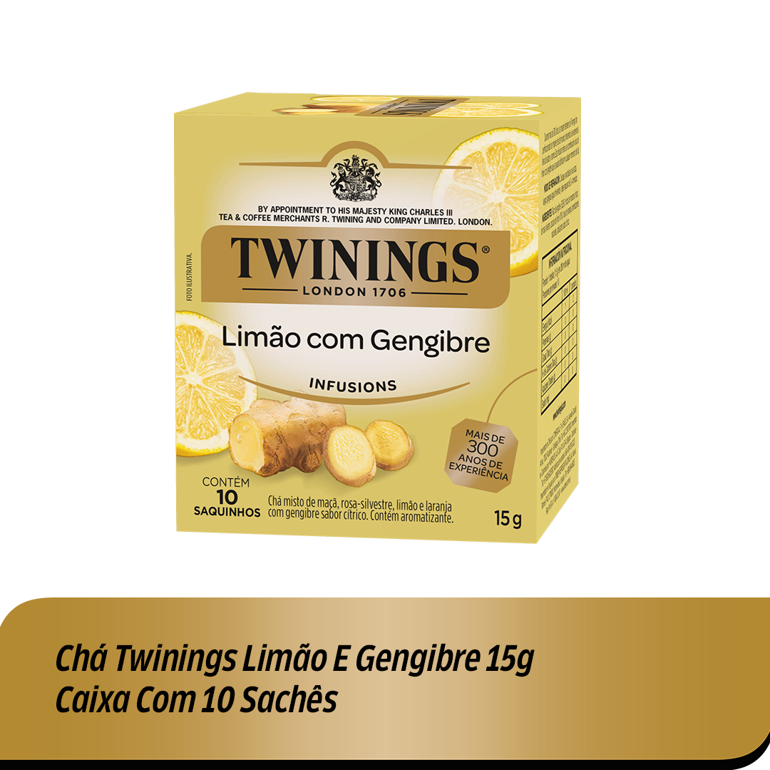 Cha Misto Limao Geng 15g 12unx10sch Tws