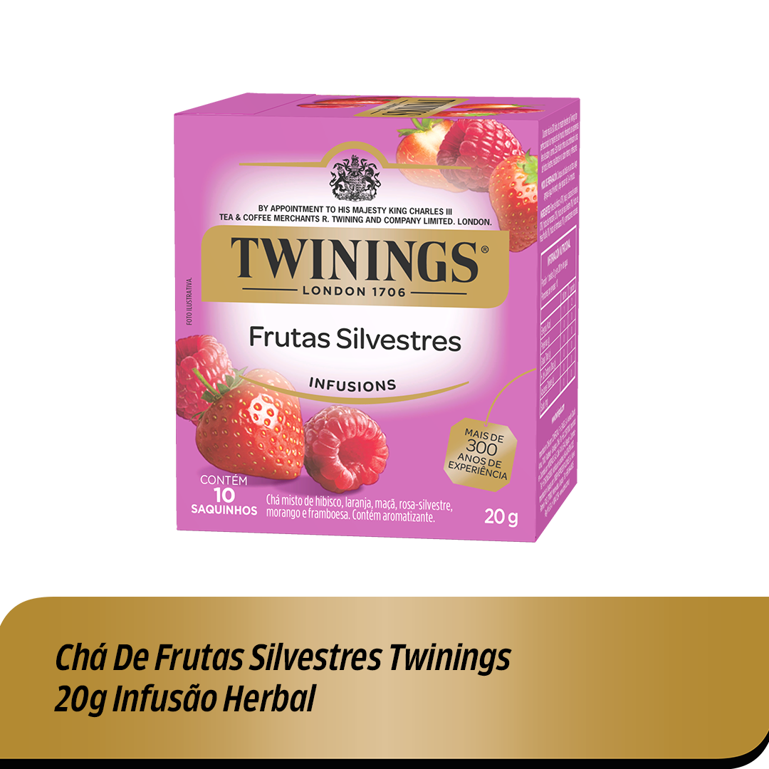 Cha Misto Frutas Silv 20g 12unx10sch Tws