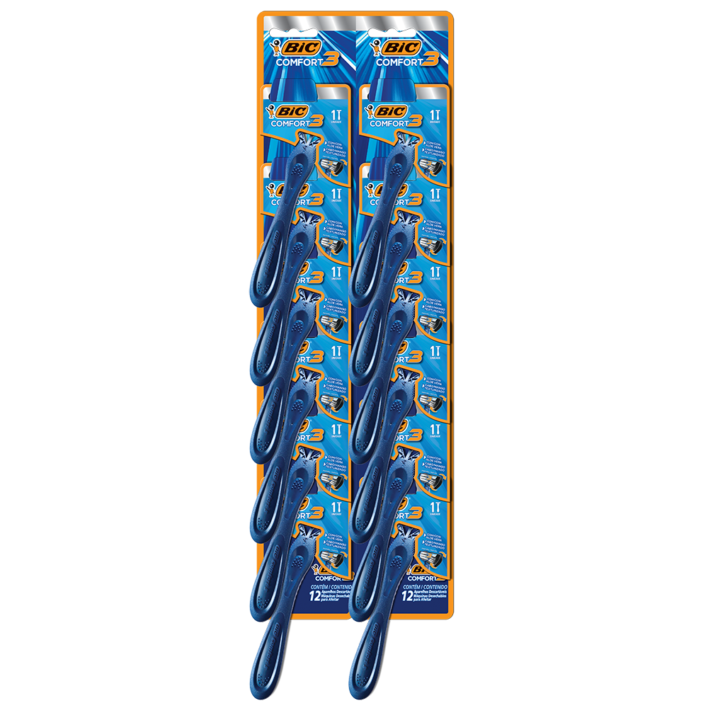 Barbeador, Comfort 3 Advance, BIC, 1 Unidade