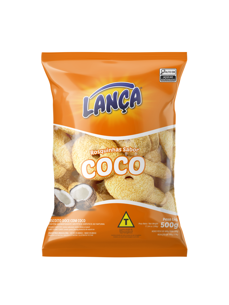 Rosquinha de coco 500g