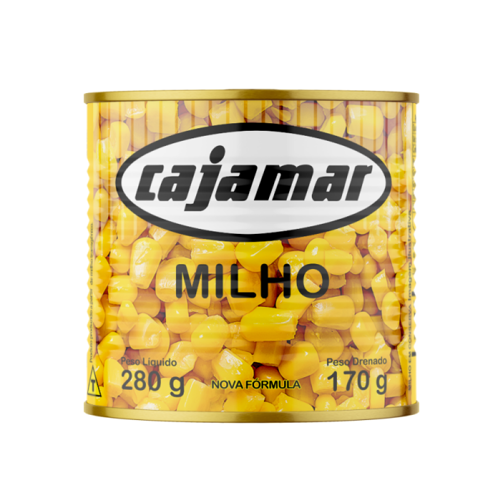 Milho Verde Lata 24X170G Cajamar