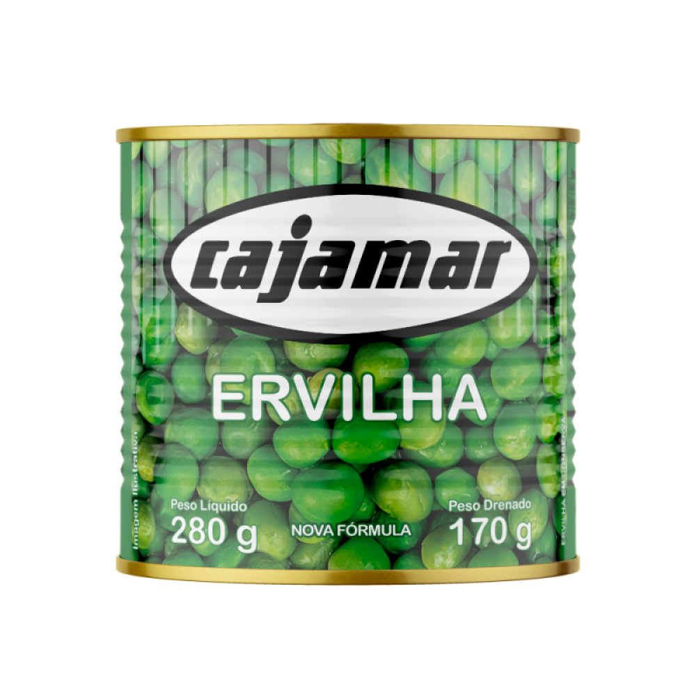 Ervilha Grãos Lt 24X170G Cajamar