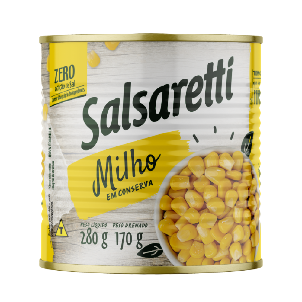 Milho Verde Lata 24X170G Salsaretti
